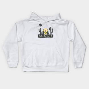 Colombia saguaro Kids Hoodie